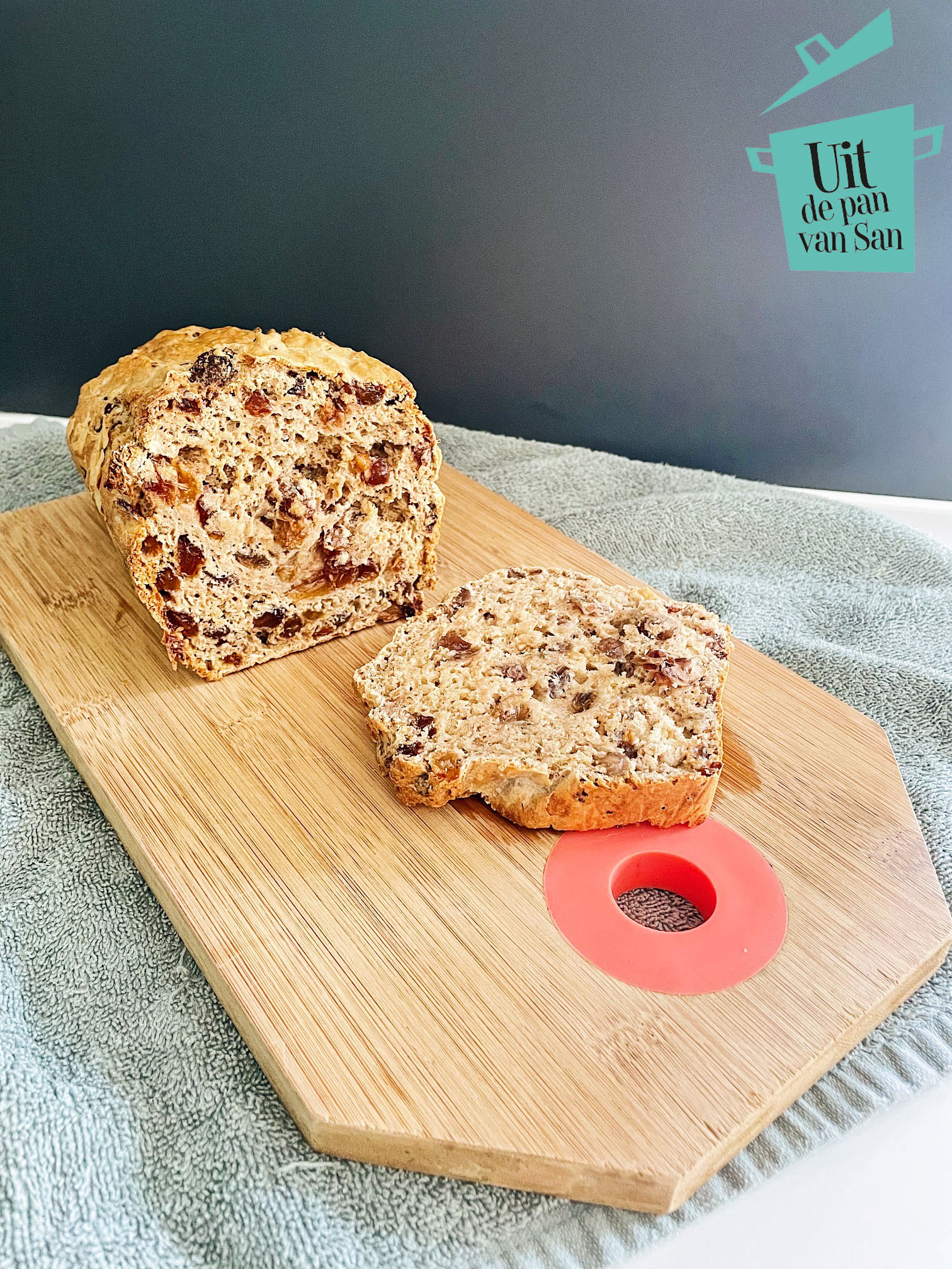 Snel Volkoren Rozijnenbrood Uit De Pan Van San